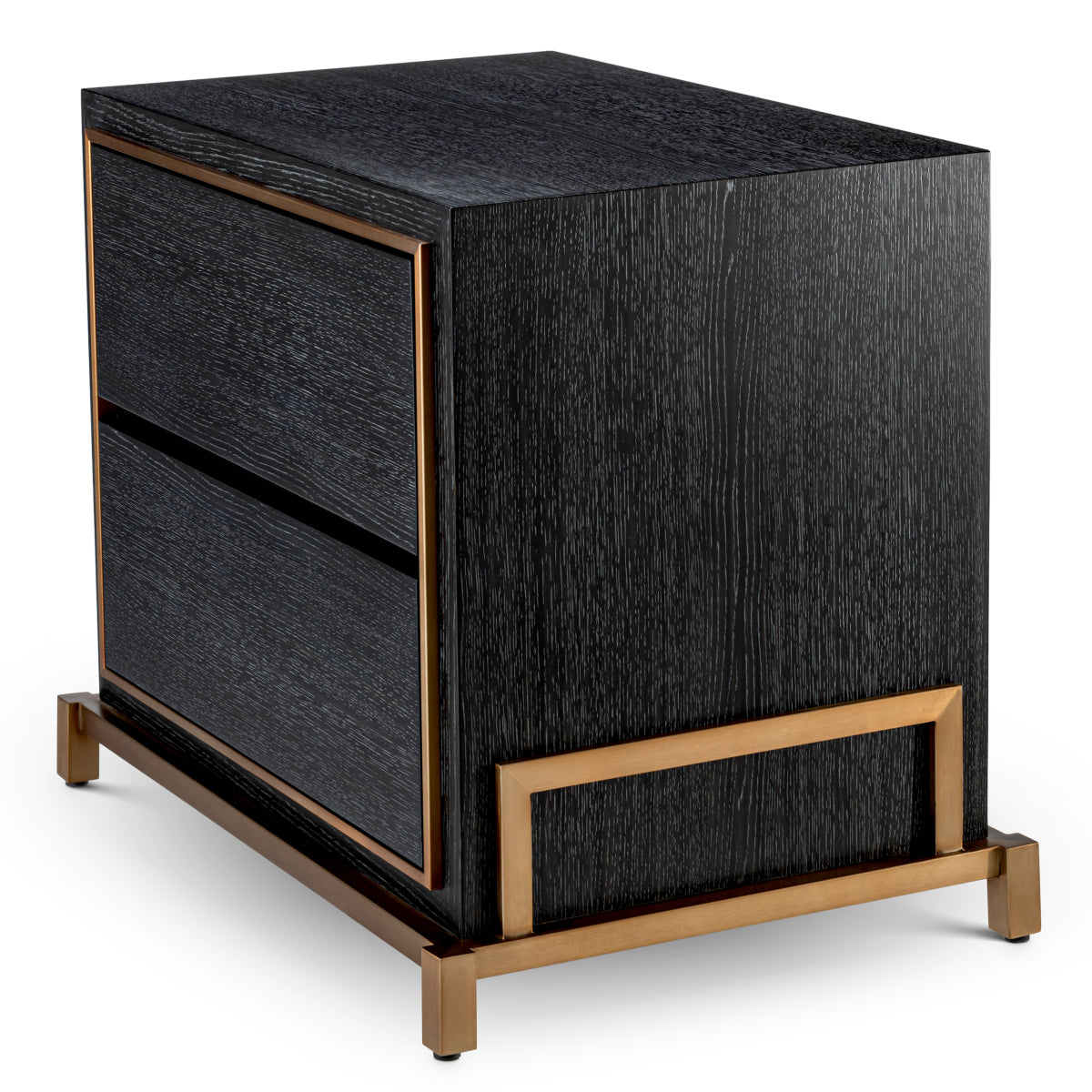 Charcoal Oak Bedside Table Hazel | Eichholtzmh.com