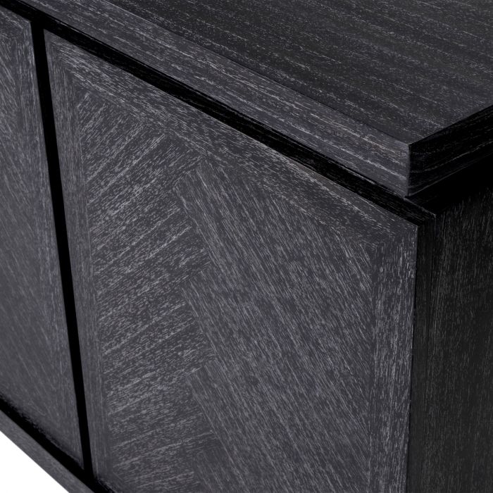 Dresser Bowen charcoal grey oak veneer