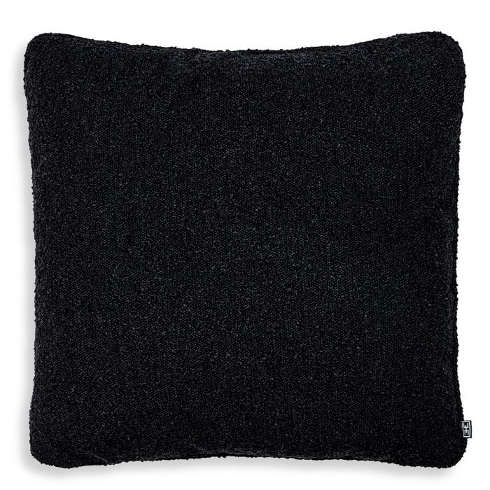 Cushion Bouclé L black