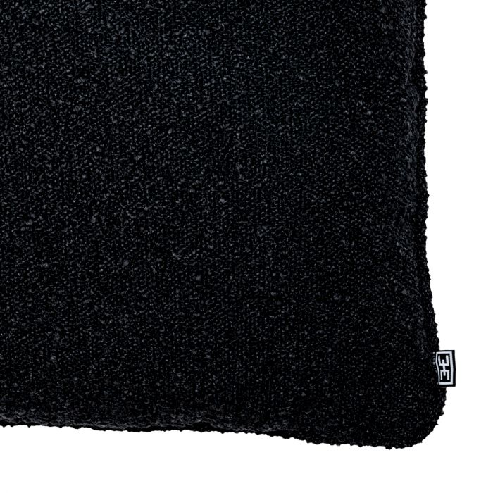 Cushion Bouclé L black