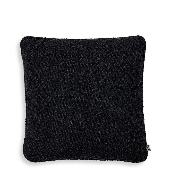 Cushion Bouclé S black