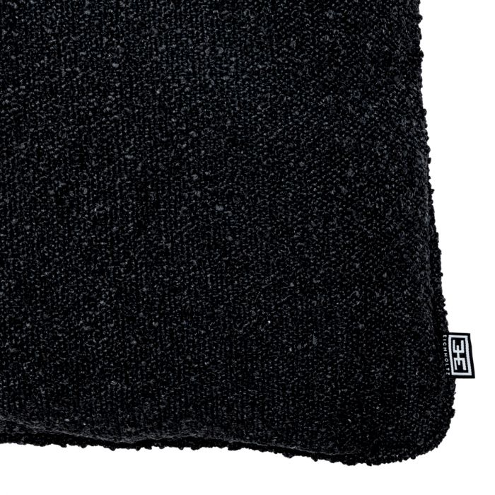 Cushion Bouclé S black