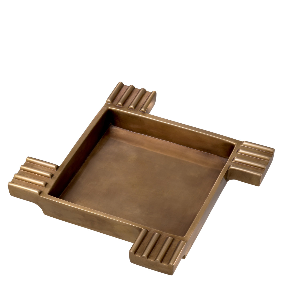 Vintage Brass Square Ashtray Mack | Eichholtzmh.com