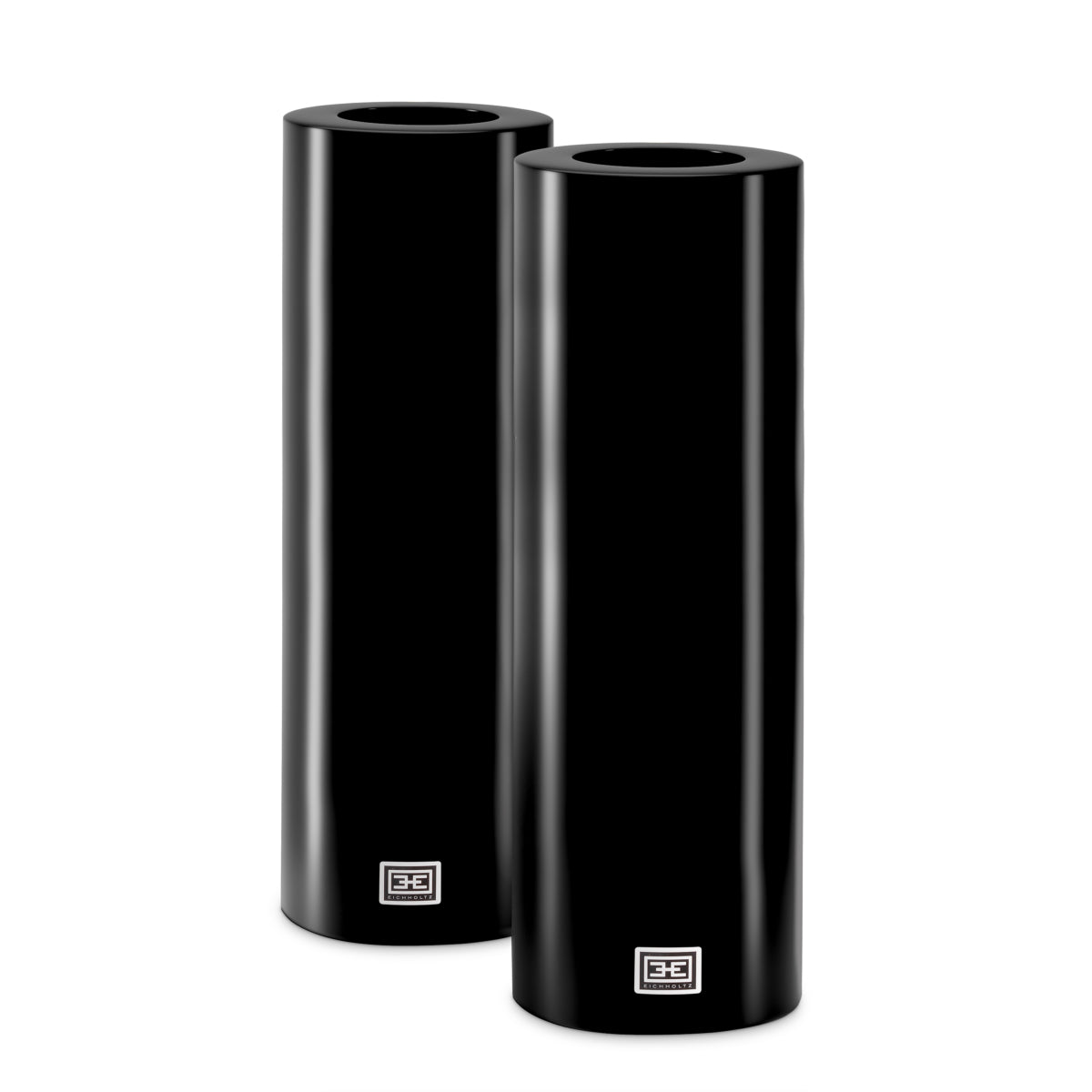 Artificial Black Candle L Set of 2 | Eichholtzmh.com