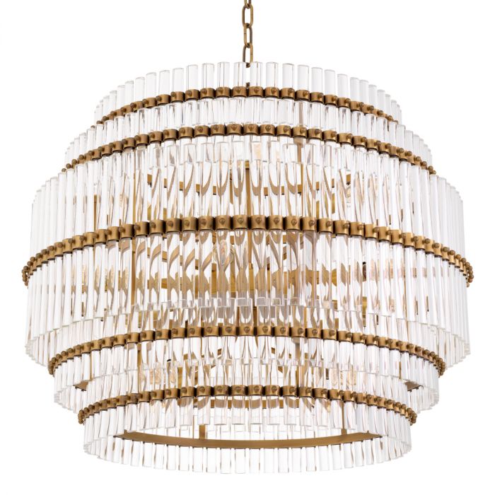 Chandelier Scottsdale antique brass finish
