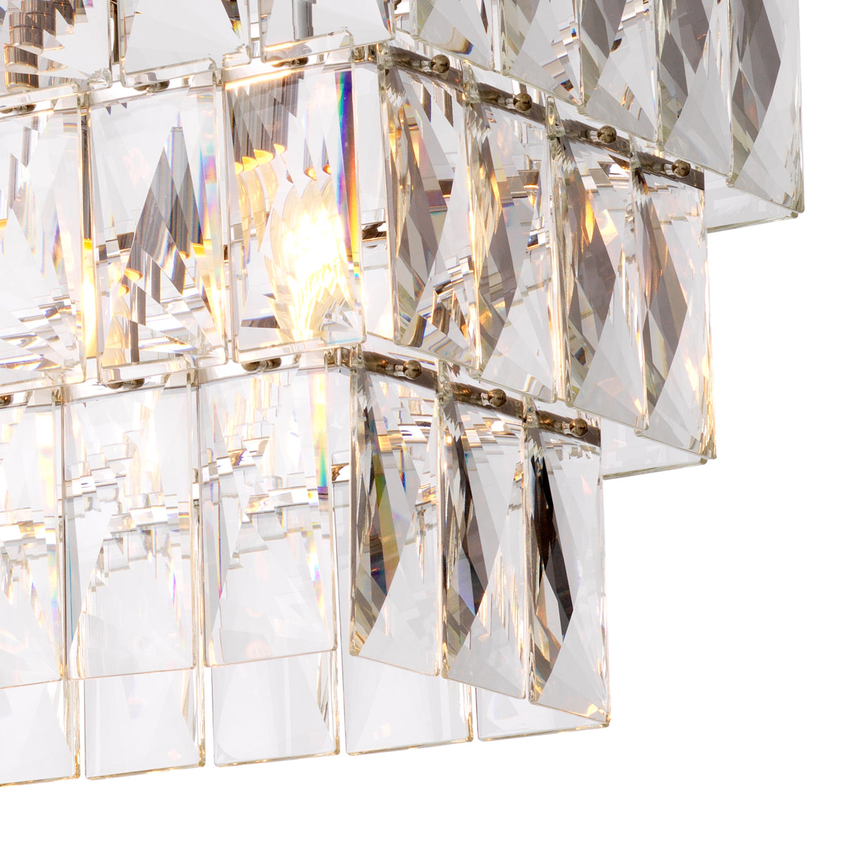 Crystal Rectangular Chandelier Amazone | Eichholtzmh.com