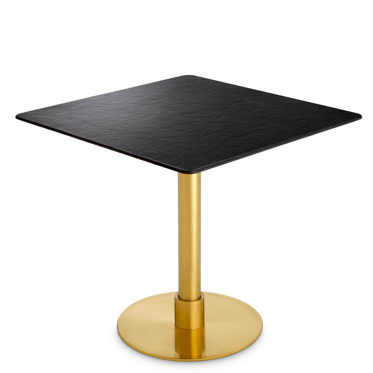 Square Ceramic Pedestal Dining Table Terzo