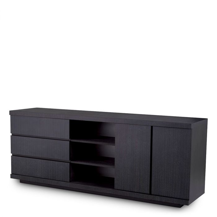Dresser Crosby charcoal grey oak veneer
