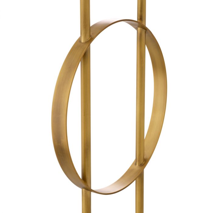 Floor Lamp Kaiser antique brass finish
