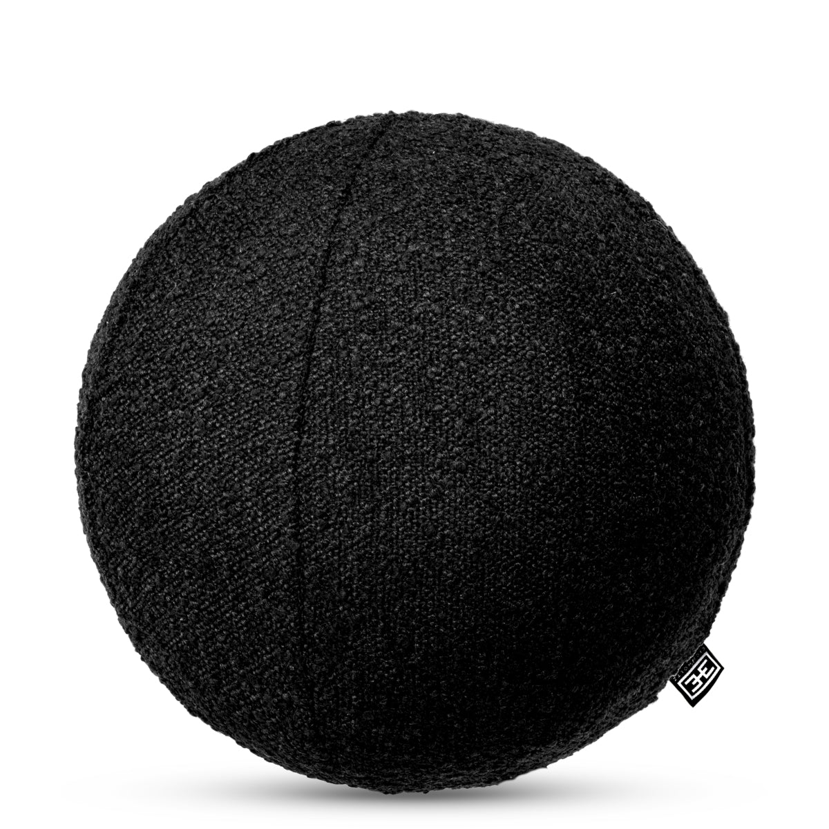 Black Bouclé Ball Cushion Palla | Eichholtzmh.com