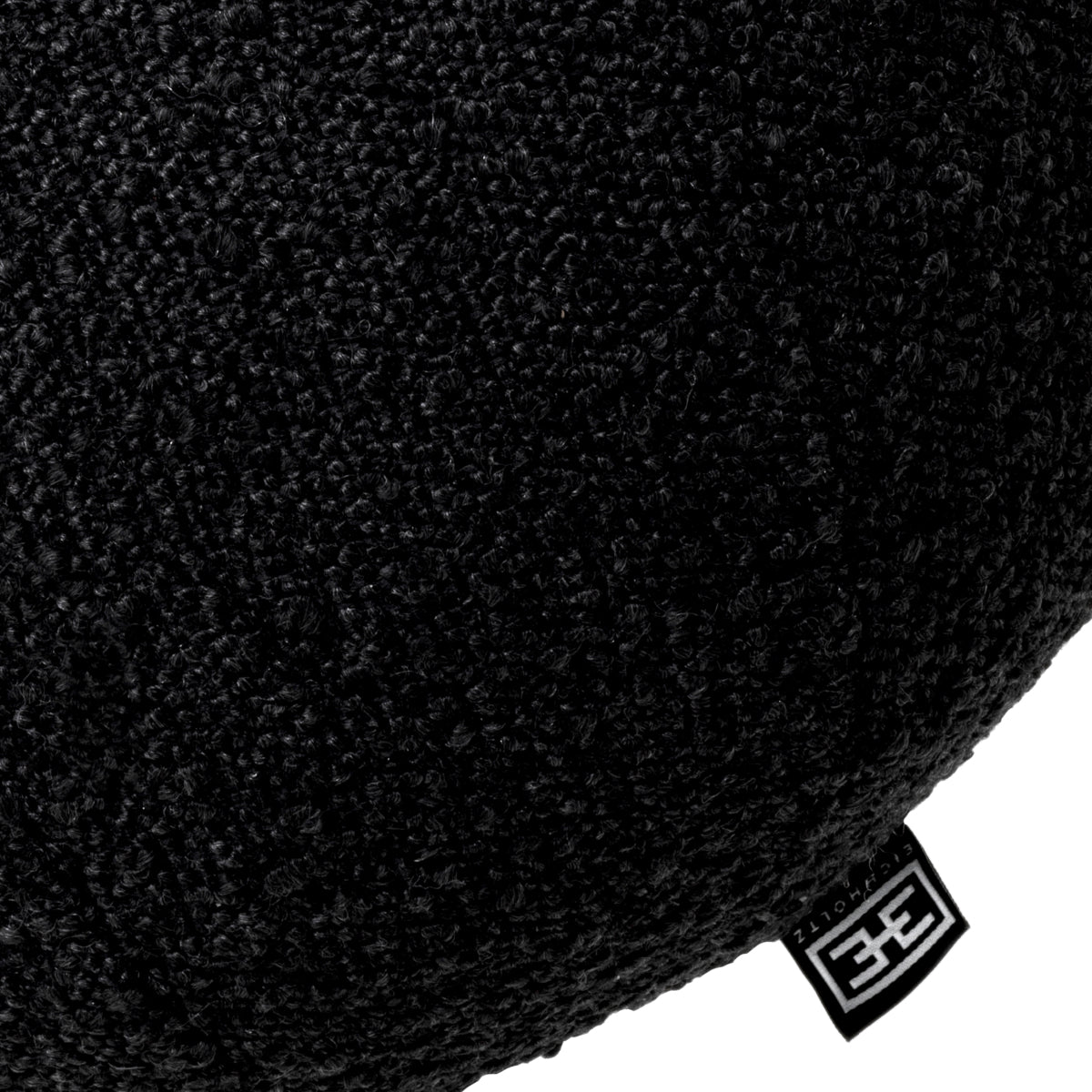 Black Bouclé Ball Cushion Palla | Eichholtzmh.com