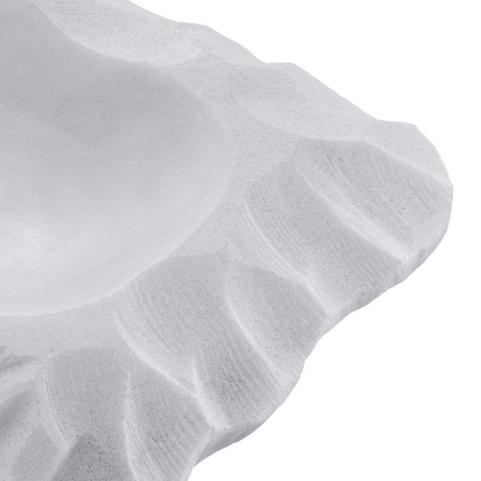 Tray Mauro white marble