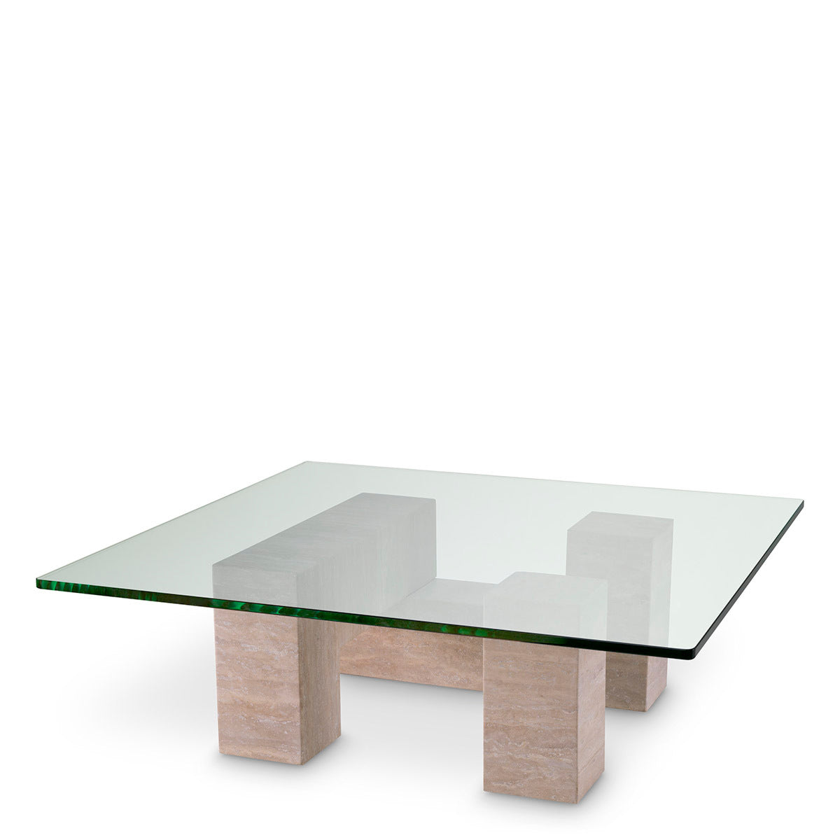Square Glass Coffee Table Ikal | Eichholtzmh.com