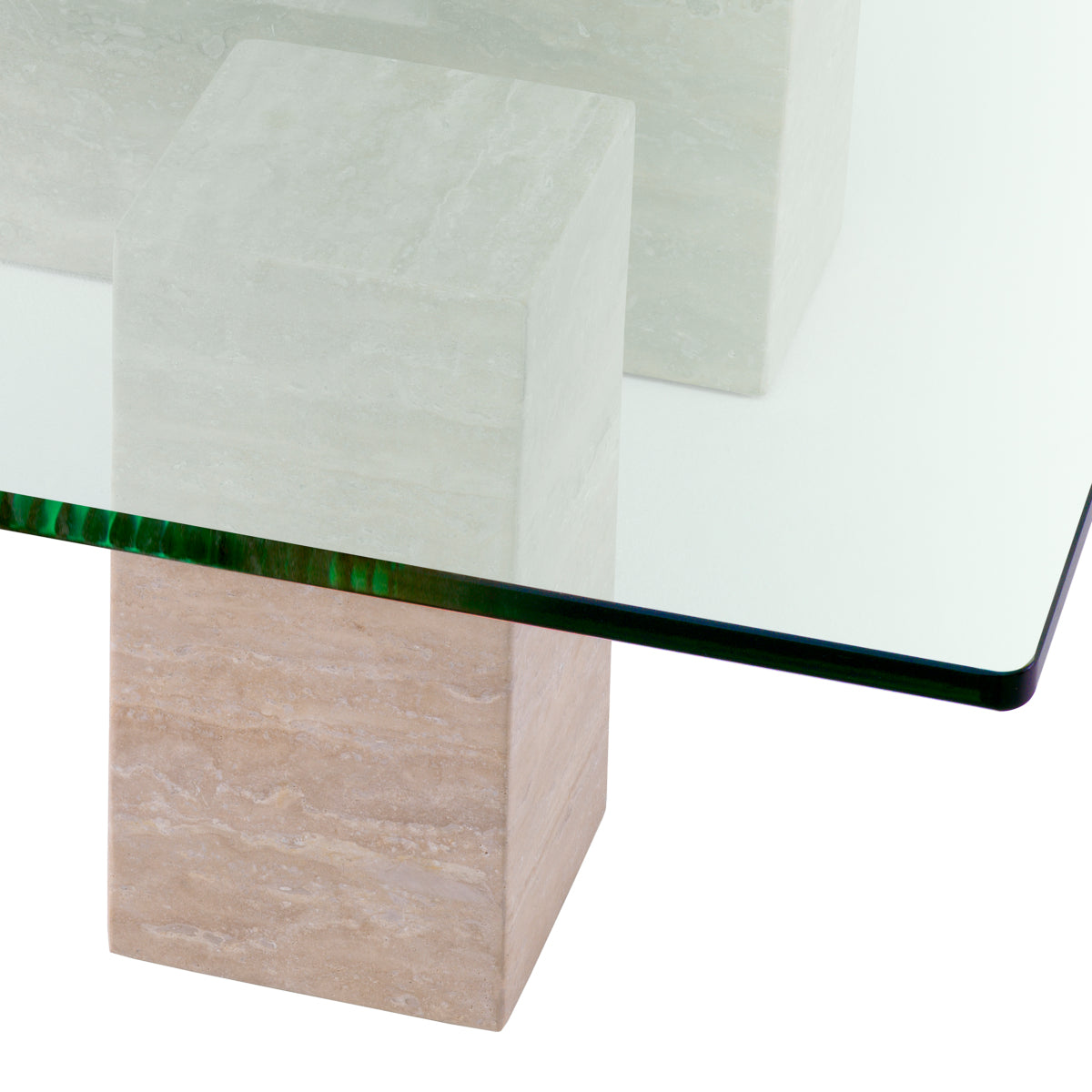 Square Glass Coffee Table Ikal | Eichholtzmh.com
