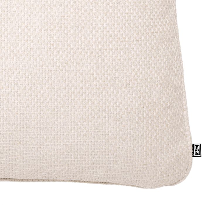 Textured White Cushion Pausa | Eichholtzmh.com