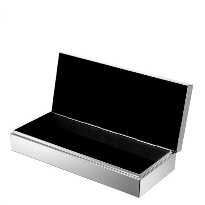 Box Chaya silver finish