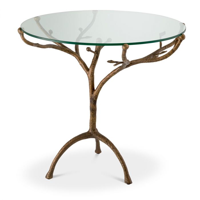 Centre Table Christophe vintage brass finish