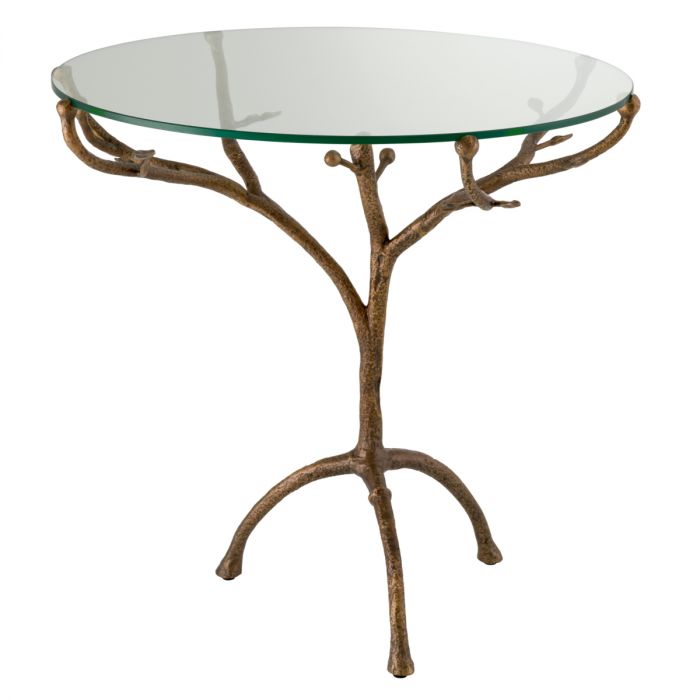 Centre Table Christophe vintage brass finish