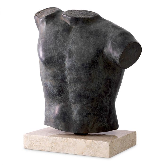 Torso Agathos antique bronze finish