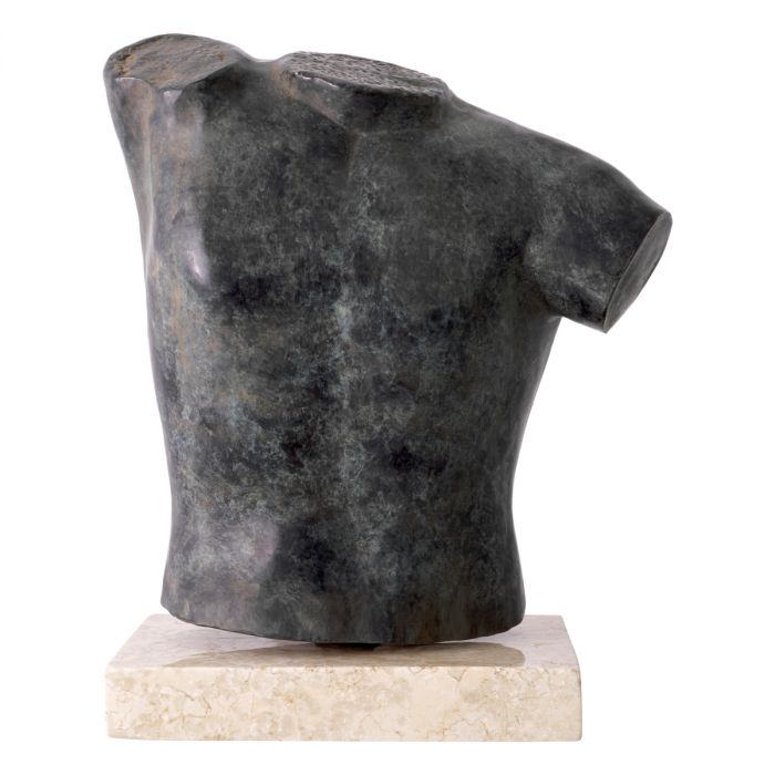 Torso Agathos antique bronze finish