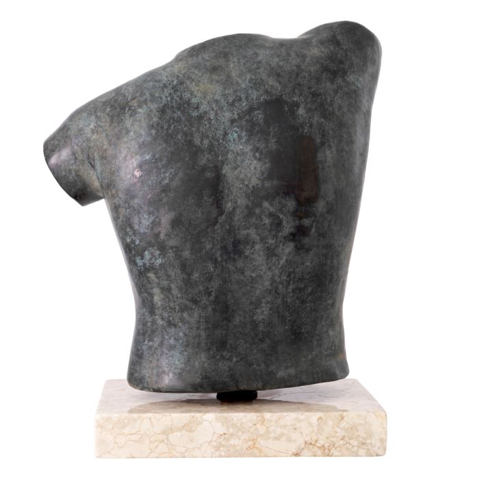 Torso Agathos antique bronze finish