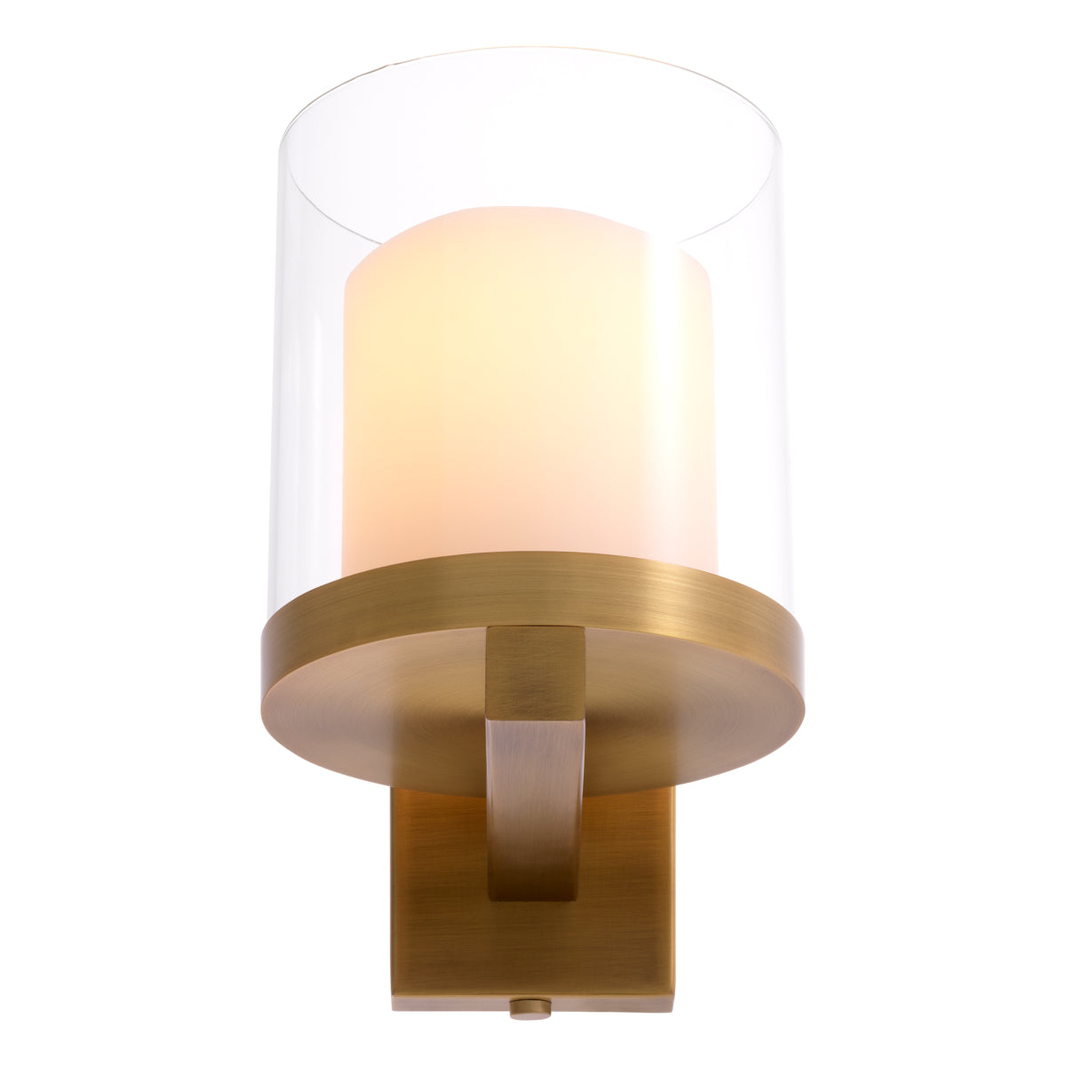Gold Glass Lantern Wall Lamp Donovan | Eichholtzmh.com