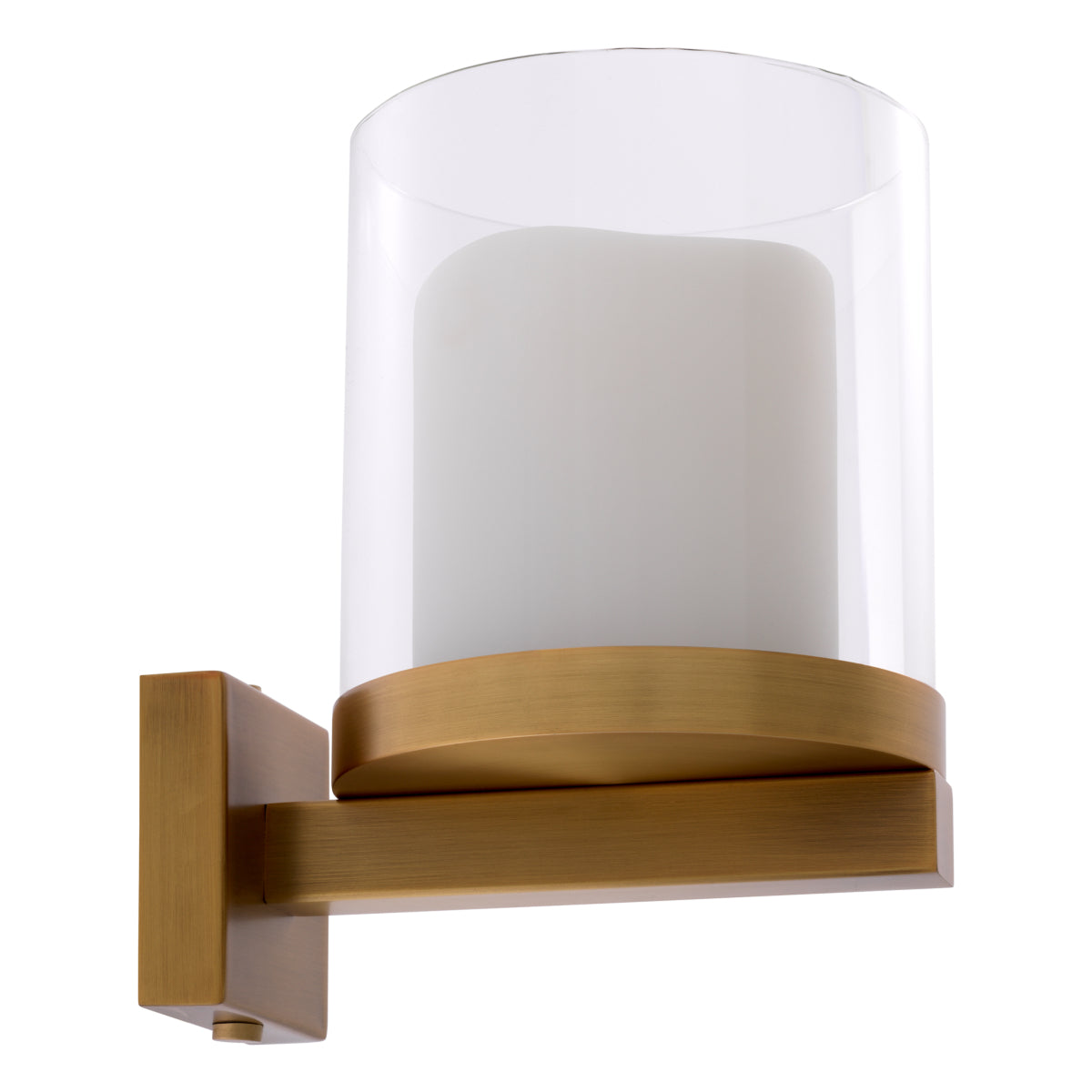 Gold Glass Lantern Wall Lamp Donovan | Eichholtzmh.com