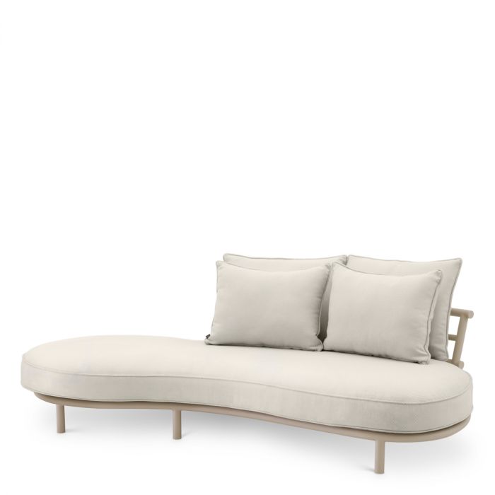 Outdoor Sofa Laguno right sand lewis off-white/grey