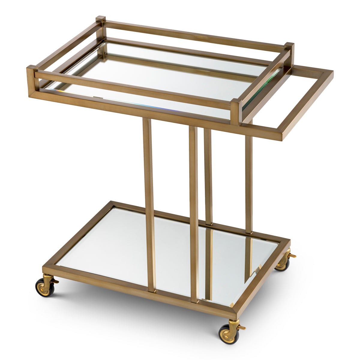 Gold Two Tier Trolley Beverly Hills