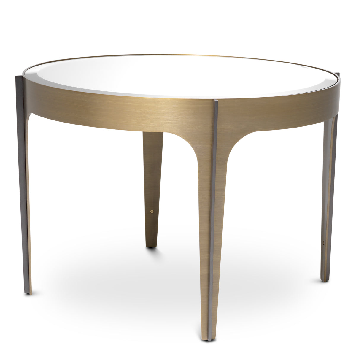 Brass Round Side Table Artemisa