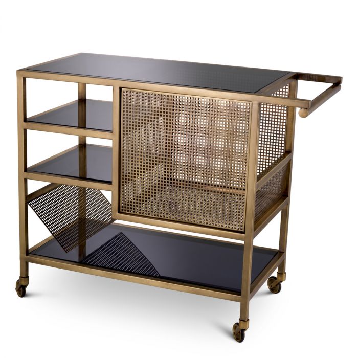 Trolley Sterling vintage brass finish