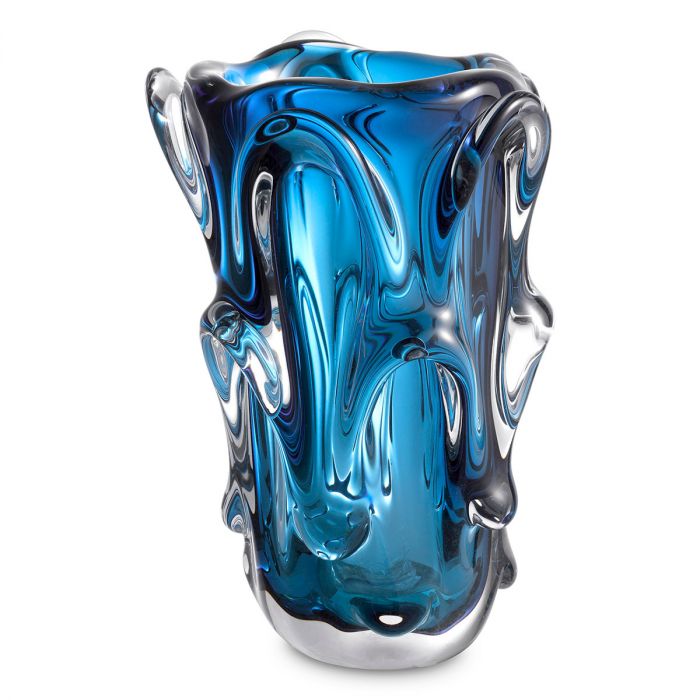 Vase Aila L blue