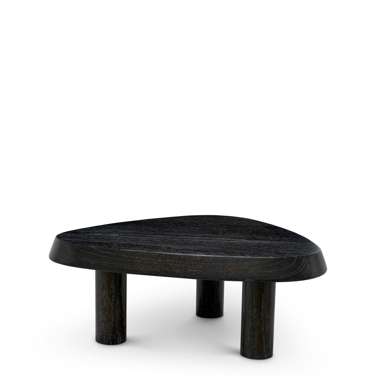 Black Triangular Wooden Coffee Table S Briel | Eichholtzmh.com