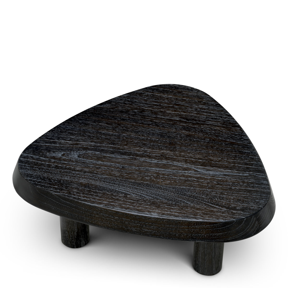 Black Triangular Wooden Coffee Table S Briel | Eichholtzmh.com