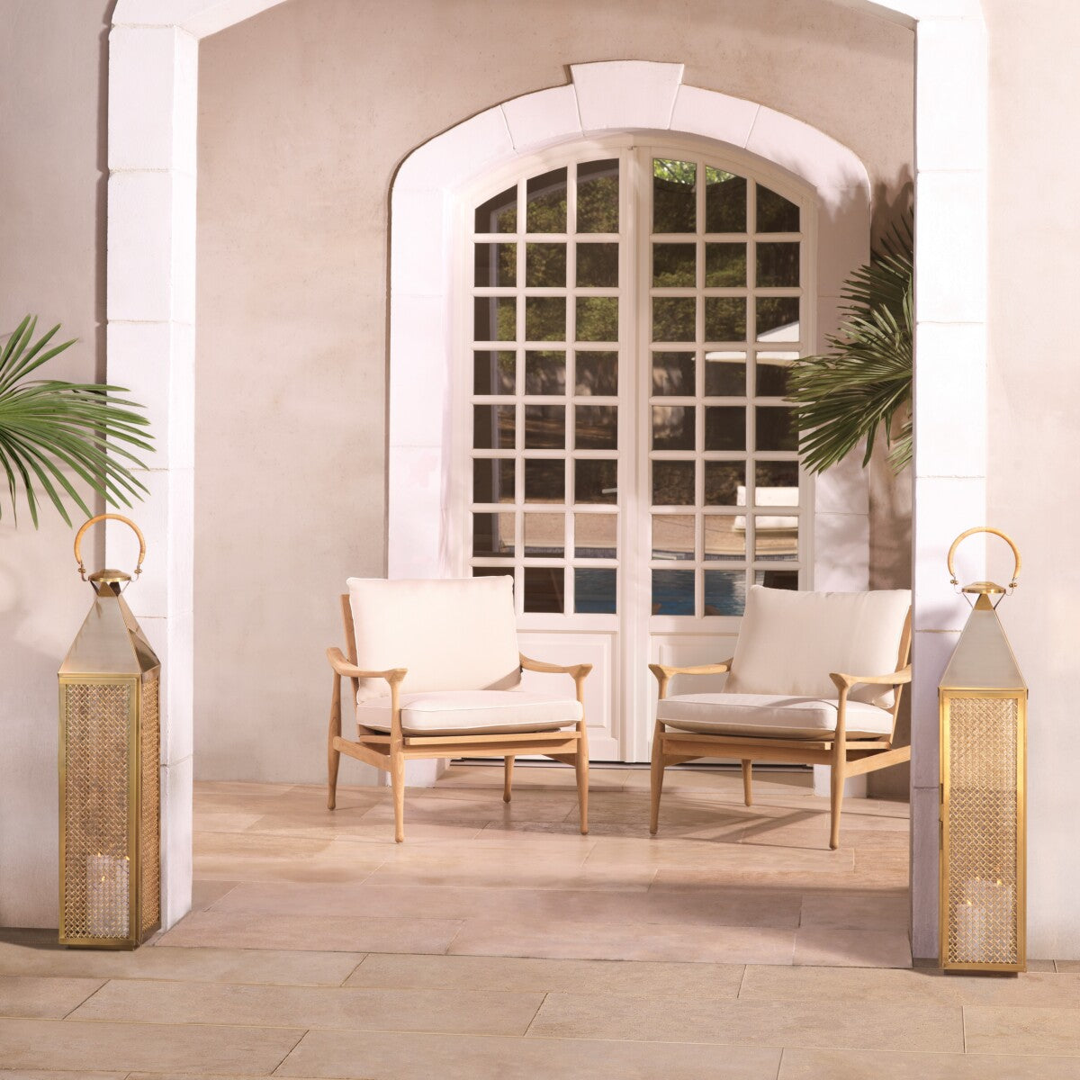 Natural Teak Outdoor Chair Manzo | Eichholtzmh.com