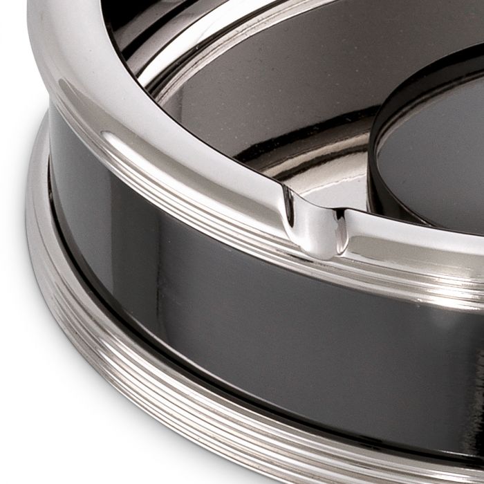 Ashtray Ella nickel finish
