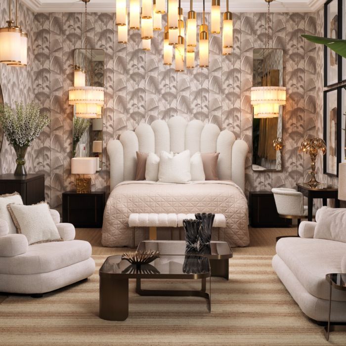 Tray Suma vintage brass finish