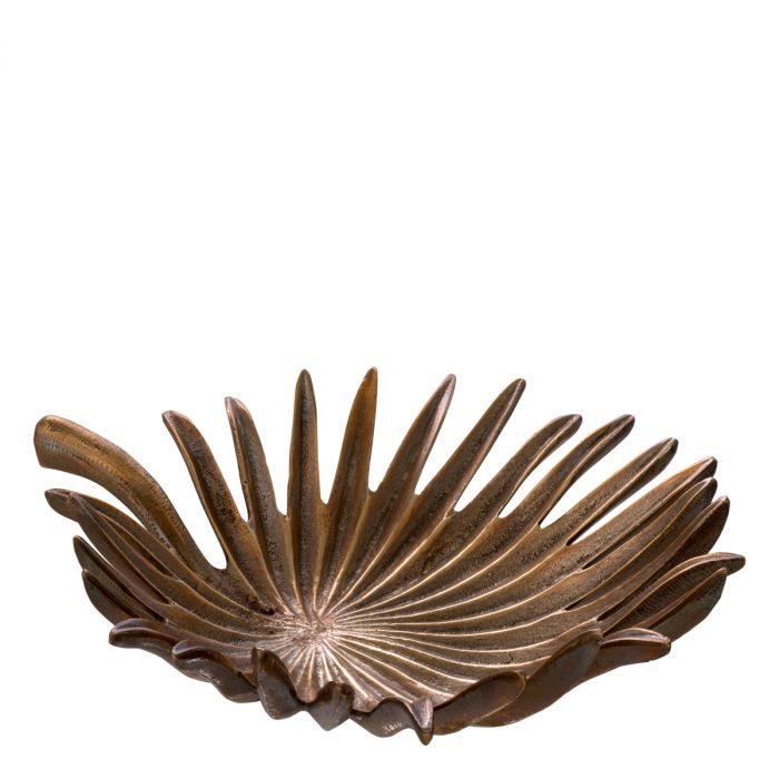 Tray Suma vintage brass finish