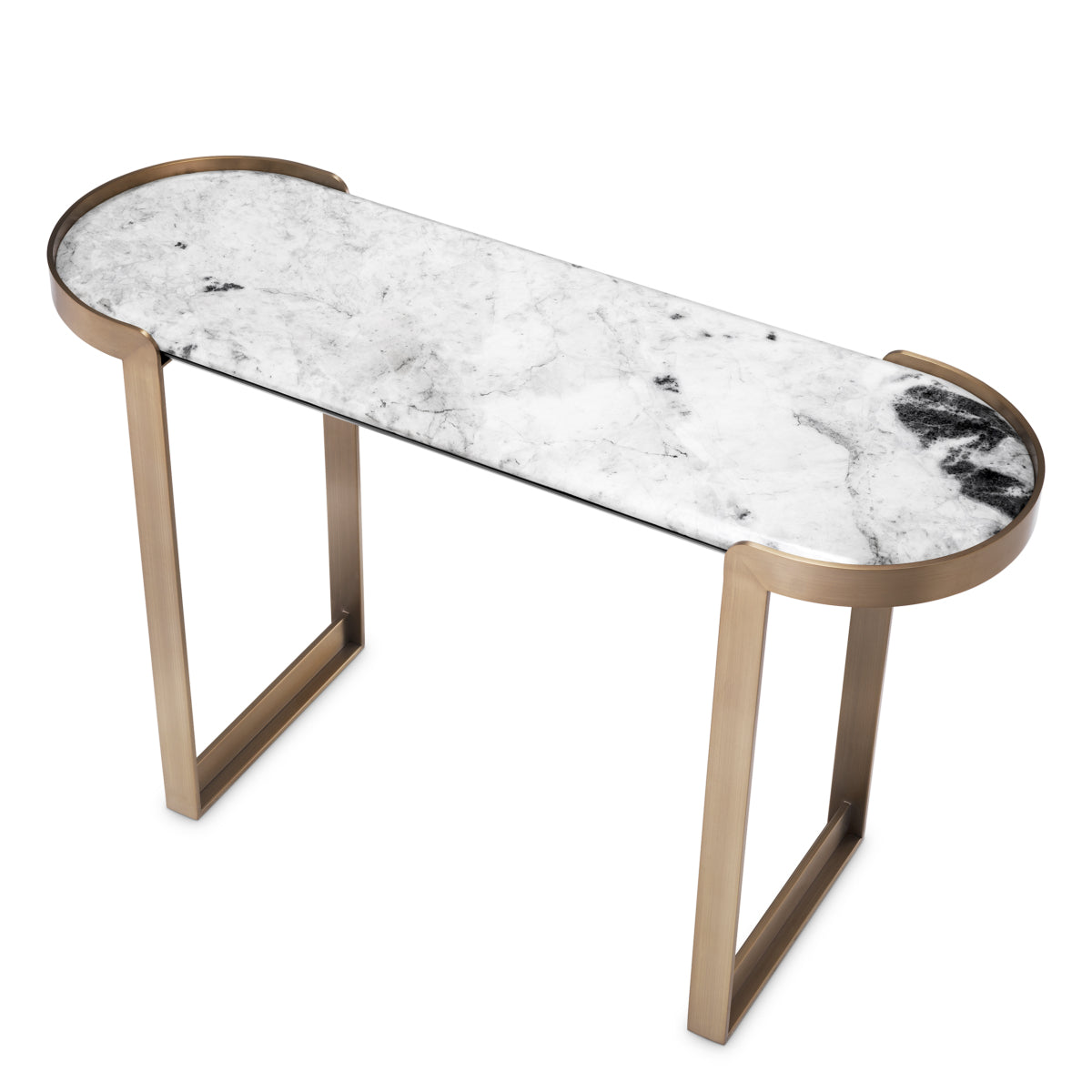 Marble Brass Console Table Fabio | Eichholtzmh.com