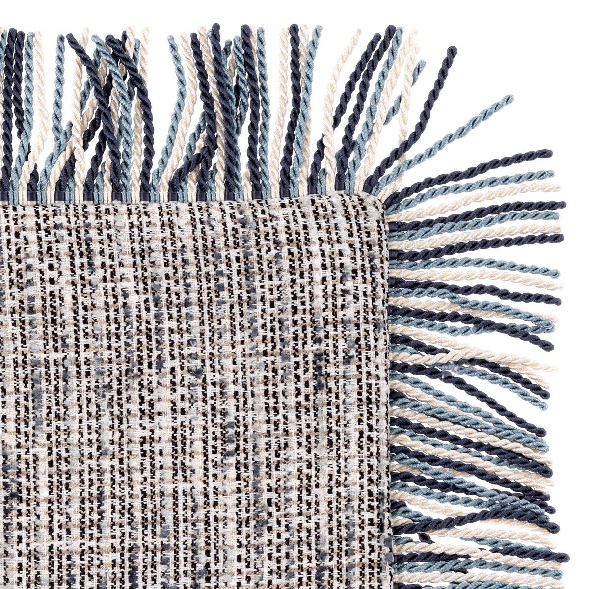 Square Blue Cover Cushion Dupre