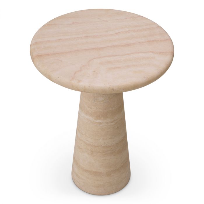Side Table Adriana L travertine