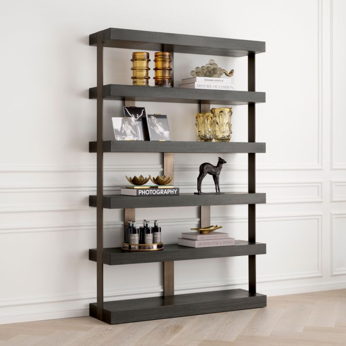 Picture Frame Pico Square antique brass finish