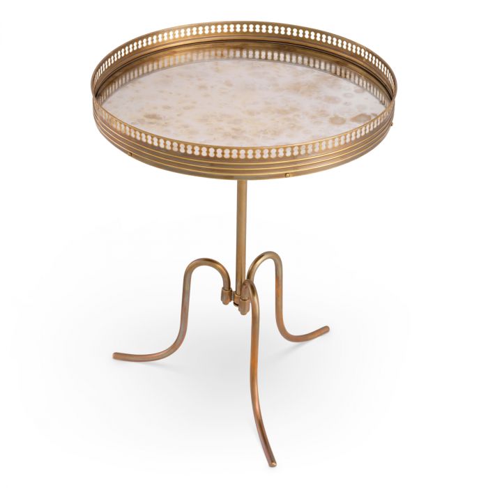 Side Table Classico antique mirror glass