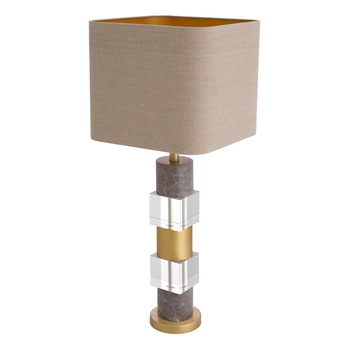 Gray Contemporary Table Lamp Cullingham