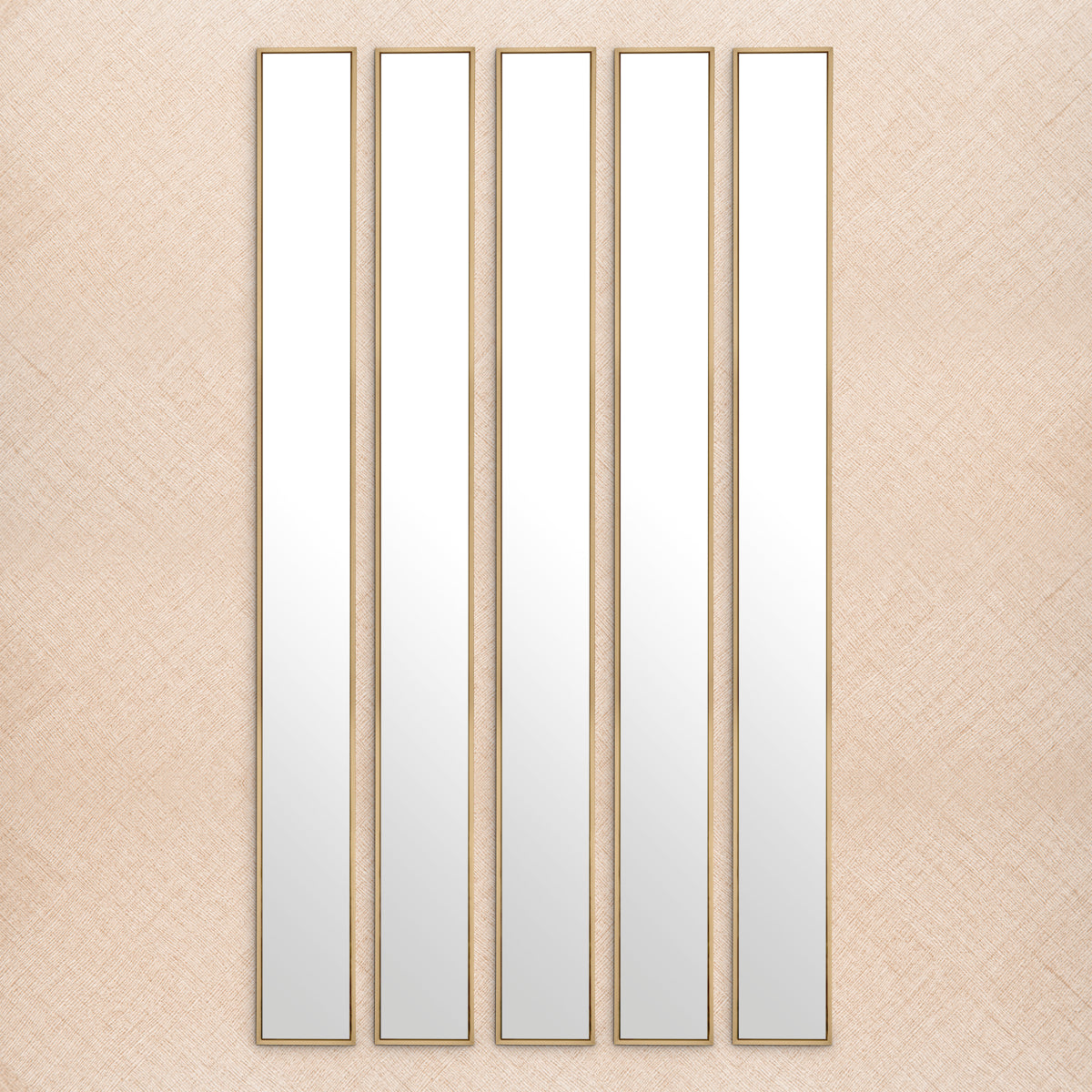 Brushed Brass Mirror M Redondo