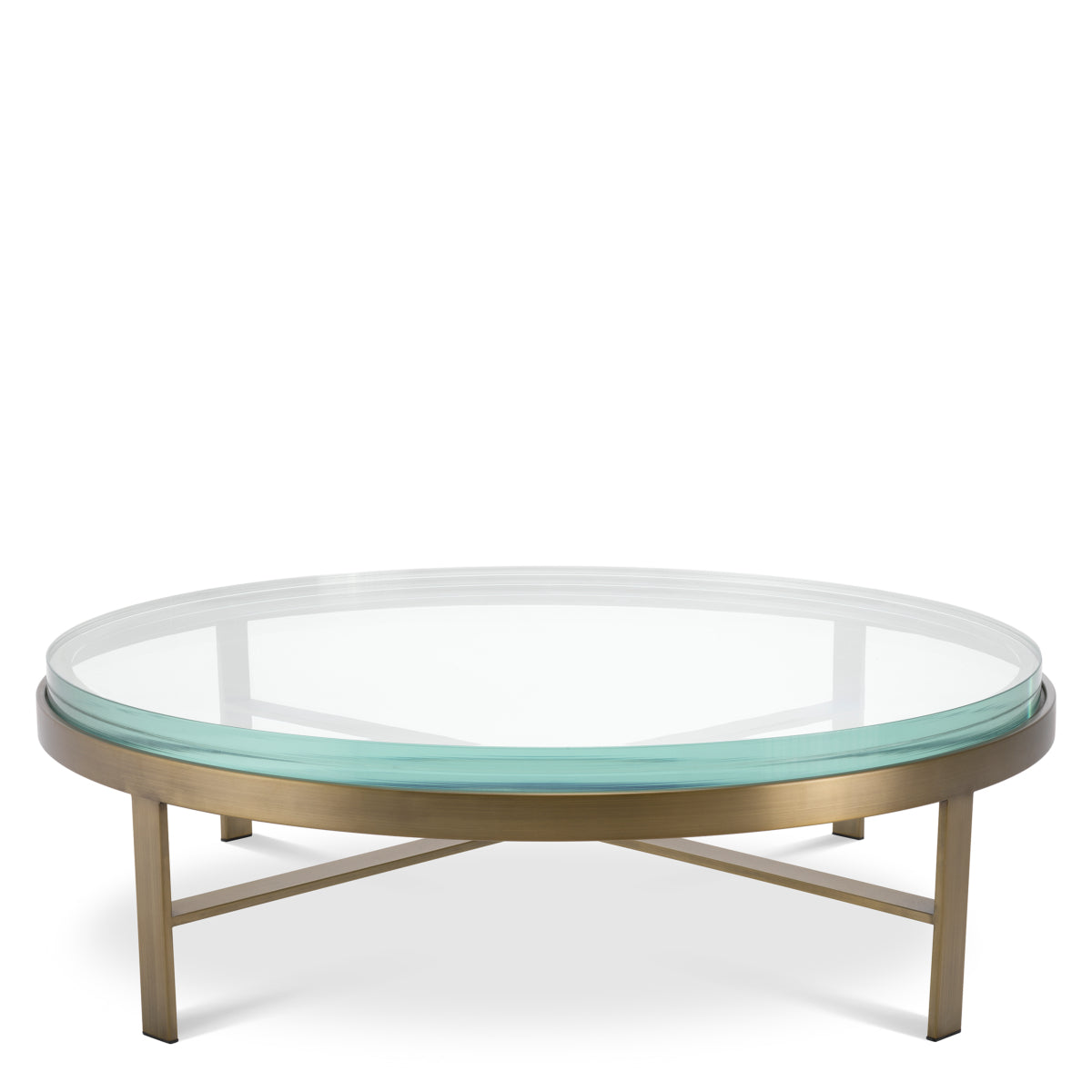 Round Glass Coffee Table Hoxton | Eichholtzmh.com