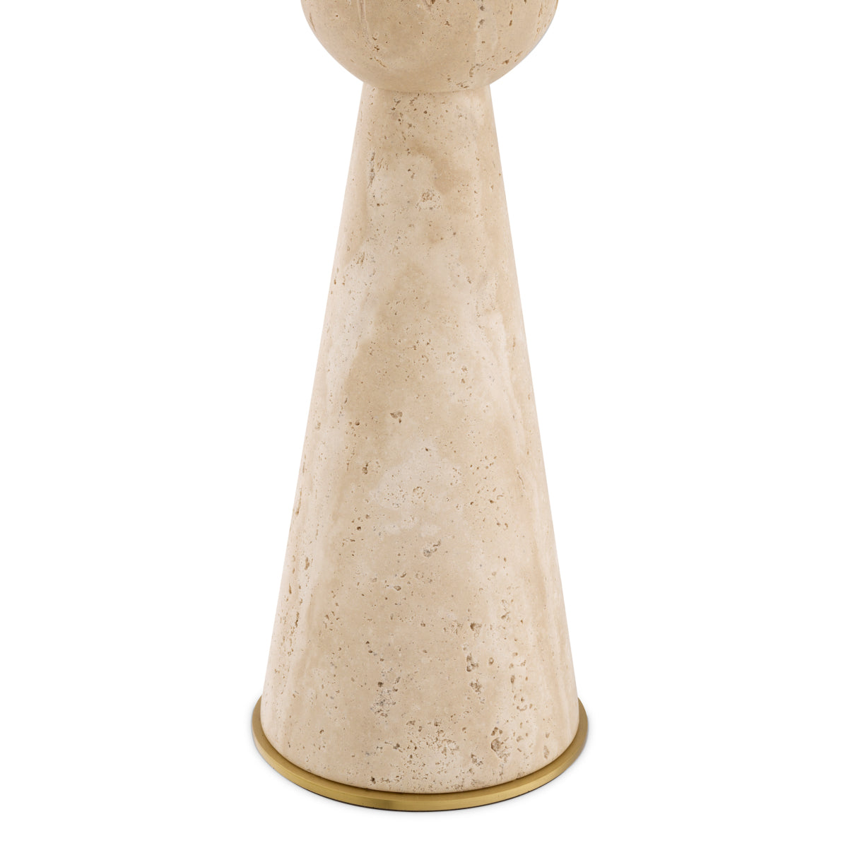 Travertine Table Lamp Novak | Eichholtzmh.com