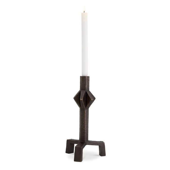 Candle Holder Conti S bronze finish