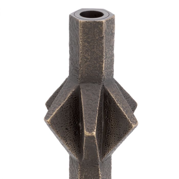 Candle Holder Conti S bronze finish