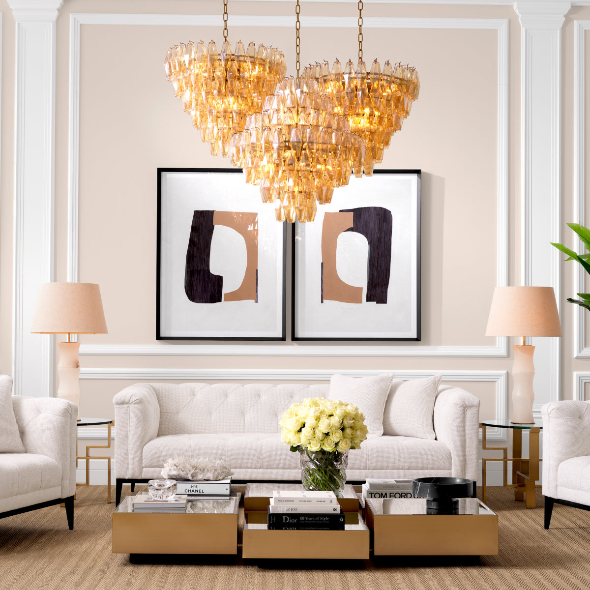 Minimalist Art Prints (2) Cardboard Cutouts | Eichholtzmh.com